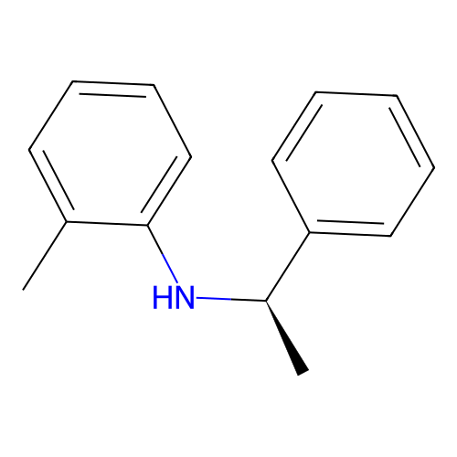 2-methyl-N-[(1R)-1-phenylethyl]aniline structure