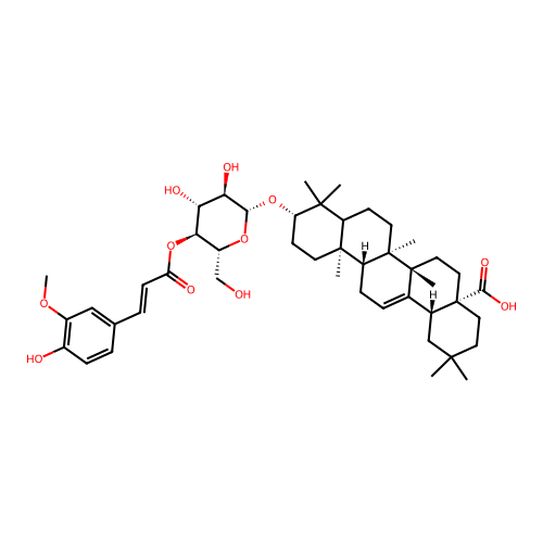 Justicisaponin I structure