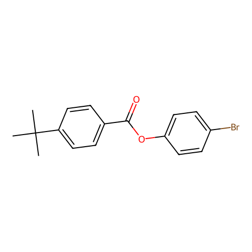 4-Bromophenyl 4-tert-butylbenzoate structure