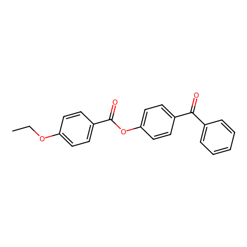 4-Benzoylphenyl 4-ethoxybenzoate structure