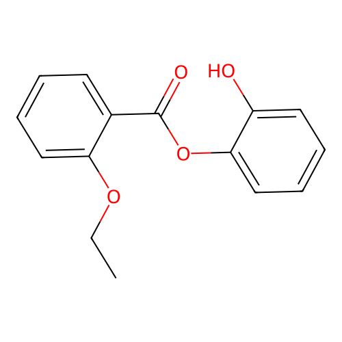 2-Hydroxyphenyl 2-ethoxybenzoate structure