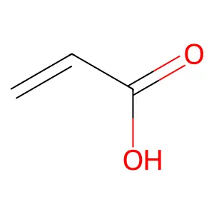 丙烯酸 structure