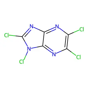 1,2,5,6-Tetrachloro-1H-imidazo[4,5-b]pyrazine structure