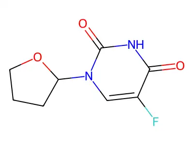 Tegafur, (S)- structure