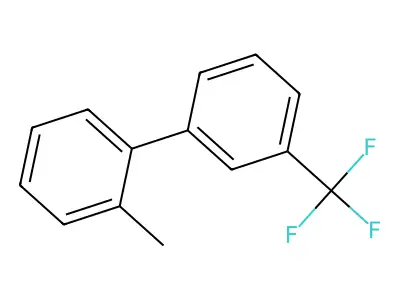 2-Methyl-3'-(trifluoromethyl)-1,1'-biphenyl structure