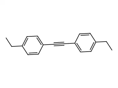 1-Methyl-4-((4-propylphenyl)ethynyl)benzene structure