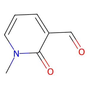 N-Methyl-3-formyl-2(1H)-pyridone structure