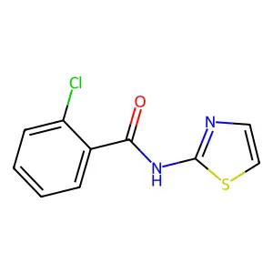 2-Chloro-N-(1,3-thiazol-2-yl)benzamide structure