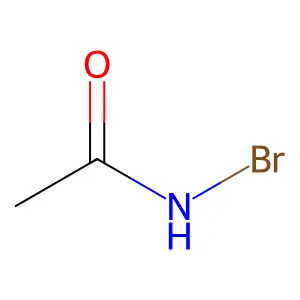 N-溴代乙酰胺 structure