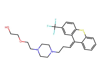 Flupentixol EP Impurity D (Free Base) structure