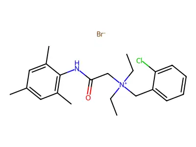 methyl-diethyl-[carbamoylmethyl]azaniumbromide structure