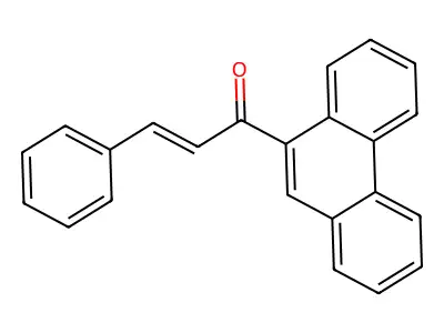 1-(9-Phenanthryl)-3-phenylprop-2-en-1-one structure