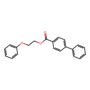 2-Phenoxyethyl 4-phenylbenzoate structure