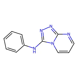 N-phenyl-N-[1,2,4]triazolo[4,3-a]pyrimidin-3-ylamine structure