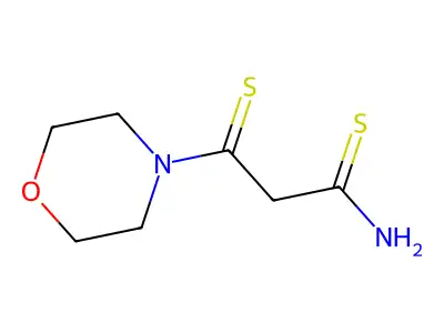 3-(Morpholin-4-yl)-3-sulfanylidenepropanethioamide structure