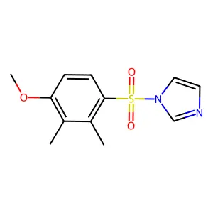 1-(4-Methoxy-2,3-dimethylphenyl)sulfonylimidazole structure