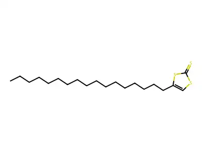 4-Heptadecyl-1,3-dithiole-2-thione structure