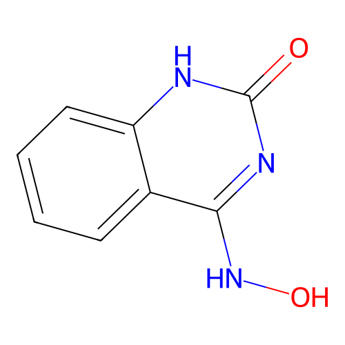 4-(hydroxyamino)-1H-quinazolin-2-one structure