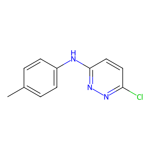 6-chloro-N-(4-methylphenyl)pyridazin-3-amine structure