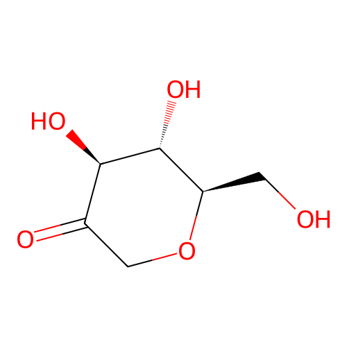 1,5-Anhydro-D-fructose structure