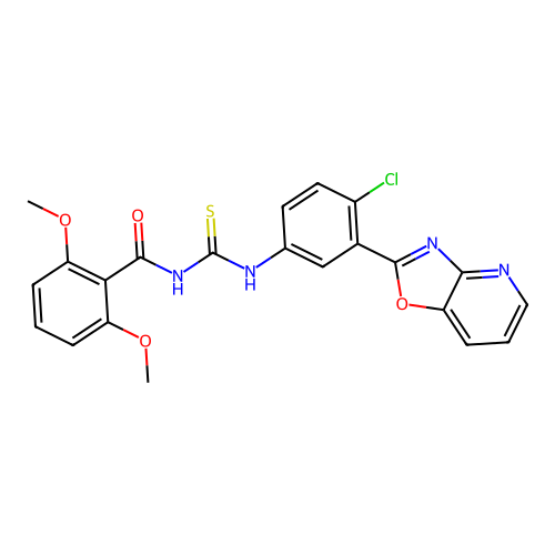 C22H17ClN4O4S structure