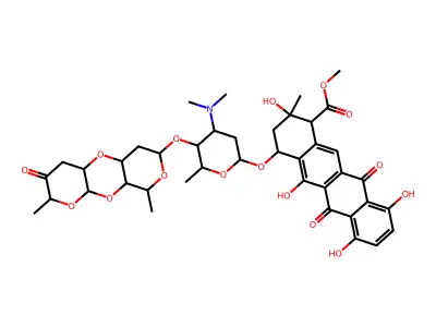 1-Hydroxyauramycin B structure