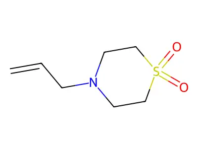 4-Allyl-1lambda6,4-thiazinane-1,1-dione structure