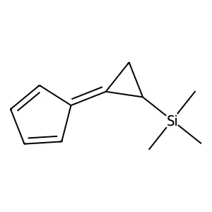5-[2-(Trimethylsilyl)cycloprop-1-ylidene]cyclopenta-1,3-diene structure