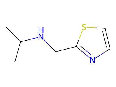 Isopropyl-thiazol-2-ylmethyl-amine structure