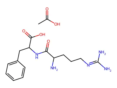 L-Arginyl-L-phenylalanine structure