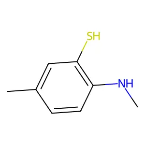 5-Methyl-2-(methylamino)benzenethiol structure