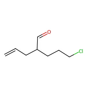4-Pentenal, 2-(3-chloropropyl)- structure