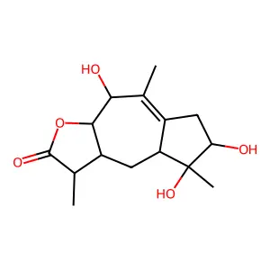 Carolenalol structure