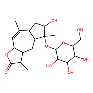 11-Carolenalin-4-O-beta-D-glucoside structure