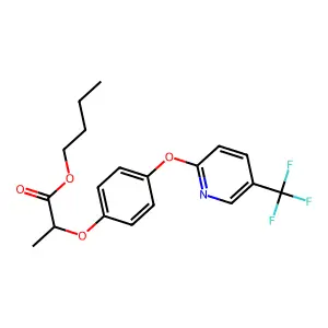 (-)-Fluazifop-butyl structure
