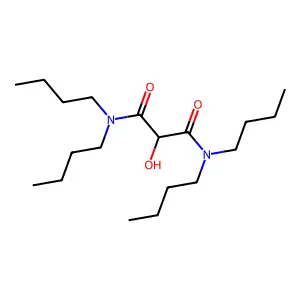 N~1~,N~1~,N~3~,N~3~-Tetrabutyl-2-hydroxypropanediamide structure