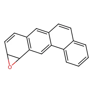 Benz(a)anthracene 10,11-epoxide structure
