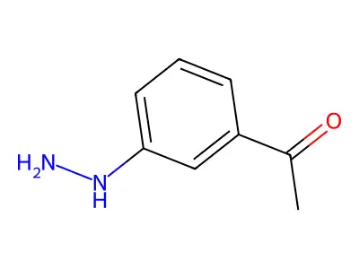 1-(3-Hydrazinylphenyl)ethanone structure