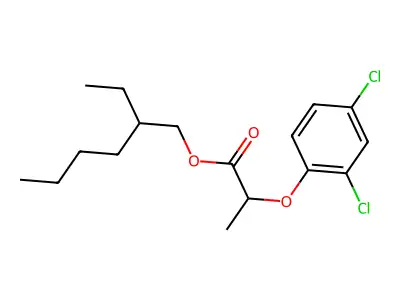 Dichlorprop-2-ethylhexyl structure