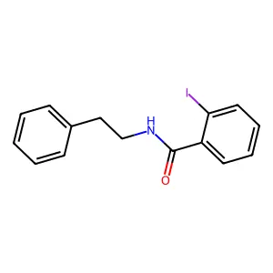 2-Iodo-N-(2-phenylethyl)benzamide structure