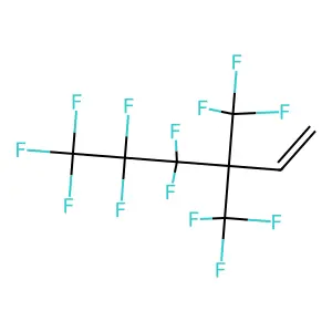 4,4,5,5,6,6,6-Heptafluoro-3,3-bis(trifluoromethyl)hex-1-ene structure