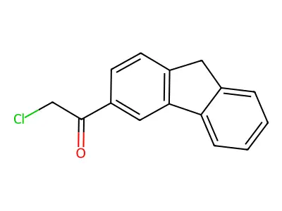 2-Chloro-1-(9H-fluoren-3-yl)-ethanone structure