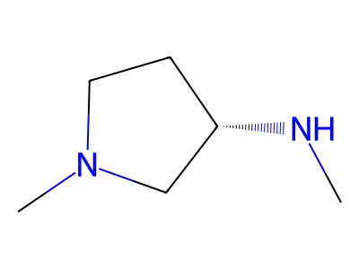 N,1-dimethylpyrrolidin-3-amine structure