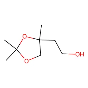 1,3-Dioxolane-4-ethanol, 2,2,4-trimethyl- structure
