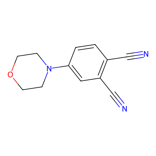 4-(4-Morpholinyl)phthalonitrile structure