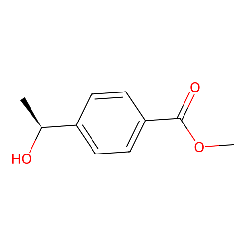 methyl 4-((1S)-1-hydroxyethyl)benzoate structure