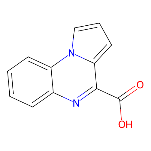 Pyrrolo[1,2-a]quinoxaline-4-carboxylic acid structure