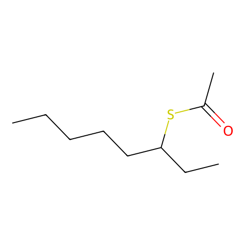 3-Octanethiol, thiolacetate structure