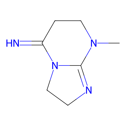 8-Methyl-2,3,6,7-tetrahydroimidazo[1,2-a]pyrimidin-5-imine structure