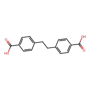 4,4'-(Ethane-1,2-diyl)dibenzoic acid structure